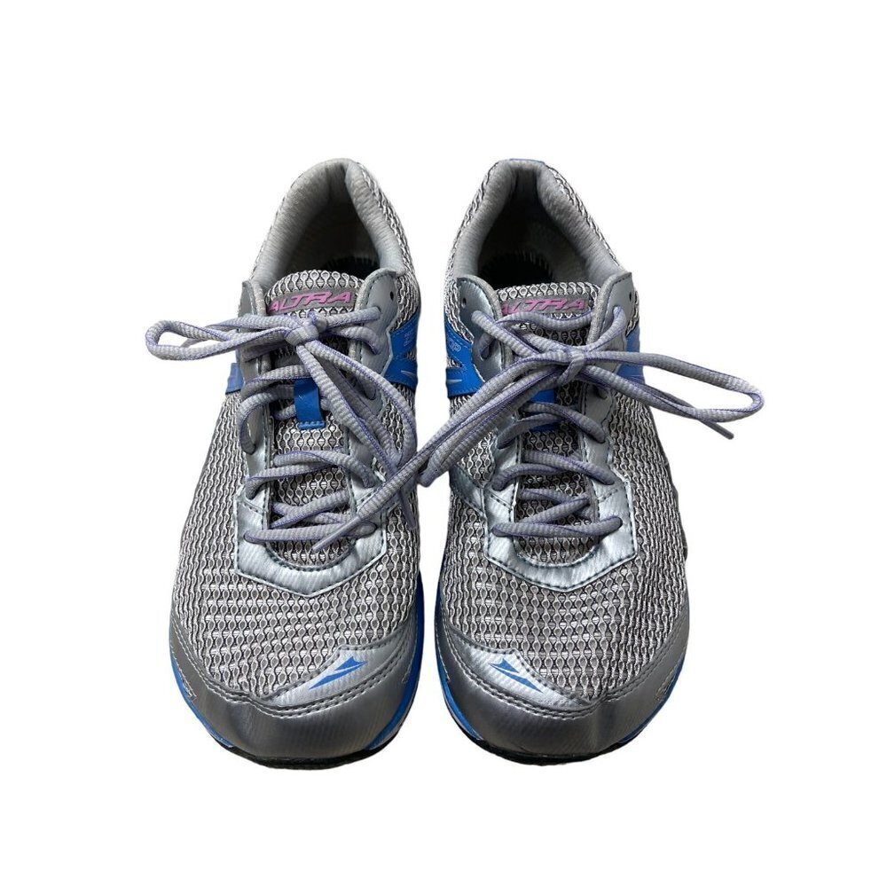Altra Womens Intuition A21336 Silver/ Blue Running Shoes Sneakers Size 9.5 - Picture 2 of 9